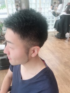 メンズカット　　上通り美容室 上乃裏通り Objetオブジェ　
