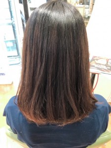 ストレートパーマのお客様　上通り美容室 上乃裏通り Objetオブジェ