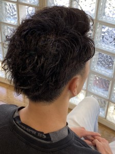 メンズパーマ　上通り美容室 上乃裏通り Objetオブジェ